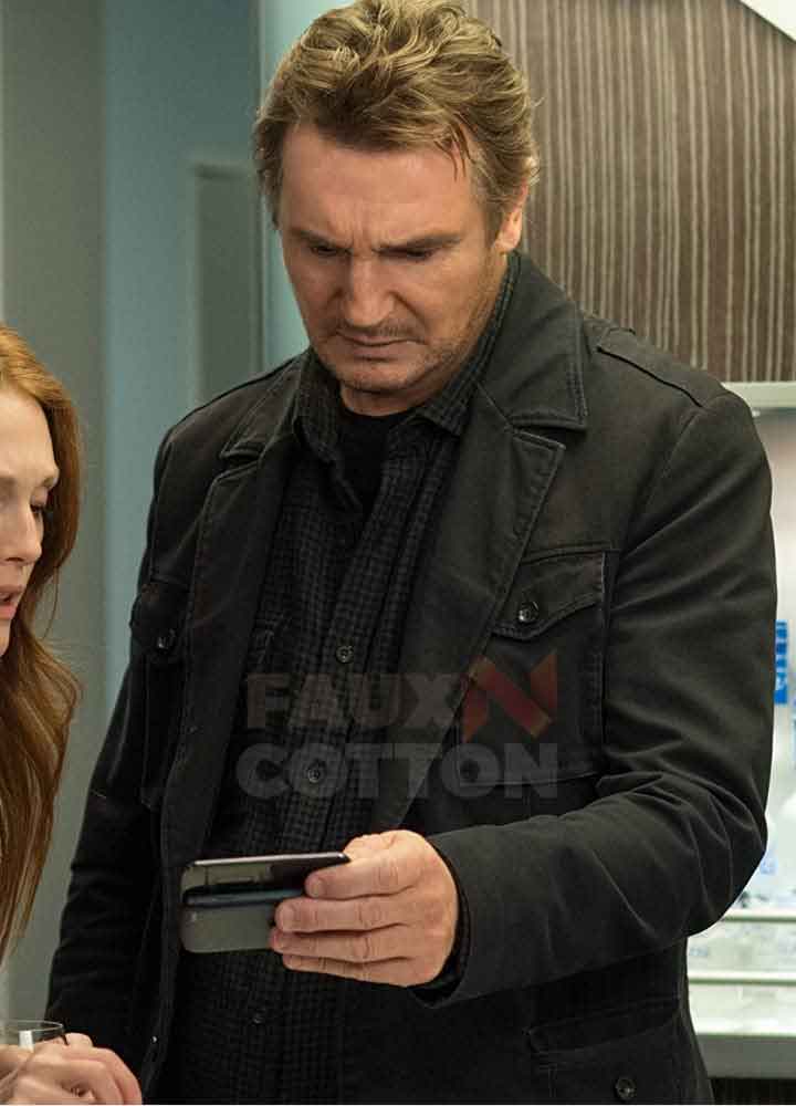 Non-Stop Liam Neeson Black Jacket